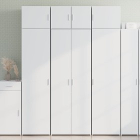 Aparador alto madera de ingeniería blanco 70x42,5x185 cm de , Aparadores - Ref: Foro24-3281427, Precio: 207,68 €, Descuento: %