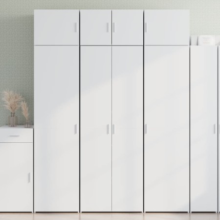 Aparador alto madera de ingeniería blanco 70x42,5x185 cm de , Aparadores - Ref: Foro24-3281427, Precio: 207,68 €, Descuento: %