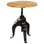 Juego de mesa alta y taburetes 5 piezas madera maciza de mango de , muebles para cocinas y comedores - Ref: Foro24-245272, Pr...