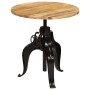 Juego de mesa alta y taburetes 5 piezas madera maciza de mango de , muebles para cocinas y comedores - Ref: Foro24-245272, Pr...