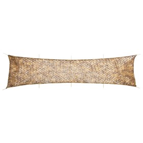 Red de camuflaje con bolsa de almacenamiento arena 809x207 cm de , Equipamiento de protección para caza y tiro - Ref: Foro24-...