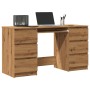 Escritorio madera de ingeniería roble artisan 140x50x77 cm de , Escritorios - Ref: Foro24-855961, Precio: 196,13 €, Descuento: %