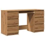 Escritorio madera de ingeniería roble artisan 140x50x77 cm de , Escritorios - Ref: Foro24-855961, Precio: 196,13 €, Descuento: %