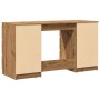 Escritorio madera de ingeniería roble artisan 140x50x77 cm de , Escritorios - Ref: Foro24-855961, Precio: 196,13 €, Descuento: %
