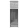 Mesilla de noche con cajón gris sonoma 20x36x60 cm de , Mesitas de noche - Ref: Foro24-858705, Precio: 45,68 €, Descuento: %