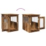 Jaula para perros madera de ingeniería madera vieja 45x62x59 cm de , Casetas para perros - Ref: Foro24-857636, Precio: 68,82 ...