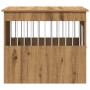 Jaula para perros madera ingeniería roble artesanal 55x80x68 cm de , Casetas para perros - Ref: Foro24-857643, Precio: 96,46 ...