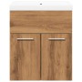 Juego de muebles baño 2 piezas madera ingeniería roble artisan de , Muebles de baño - Ref: Foro24-3328582, Precio: 127,05 €, ...