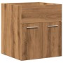 Juego de muebles baño 2 piezas madera ingeniería roble artisan de , Muebles de baño - Ref: Foro24-3328582, Precio: 127,05 €, ...