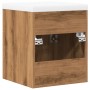 Juego de muebles baño 2 piezas madera ingeniería roble artisan de , Muebles de baño - Ref: Foro24-3328582, Precio: 127,05 €, ...