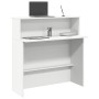 Mostrador de recepción blanco 100x50x103,5 cm madera ingeniería de , Escritorios - Ref: Foro24-859024, Precio: 149,42 €, Desc...