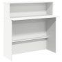 Mostrador de recepción blanco 100x50x103,5 cm madera ingeniería de , Escritorios - Ref: Foro24-859024, Precio: 149,42 €, Desc...