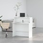Mostrador de recepción blanco 100x50x103,5 cm madera ingeniería de , Escritorios - Ref: Foro24-859024, Precio: 149,42 €, Desc...
