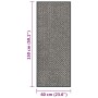 Felpudo de nudo marrón claro 60x150 cm de vidaXL, Felpudos - Ref: Foro24-326945, Precio: 28,60 €, Descuento: %