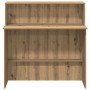Mostrador de recepción roble artisian 100x50x103,5 cm de , Escritorios - Ref: Foro24-859032, Precio: 145,82 €, Descuento: %