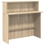 Mostrador de recepción roble sonoma 100x50x103,5 cm de , Escritorios - Ref: Foro24-859026, Precio: 133,54 €, Descuento: %