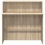 Mostrador de recepción roble sonoma 100x50x103,5 cm de , Escritorios - Ref: Foro24-859026, Precio: 133,54 €, Descuento: %
