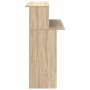Mostrador de recepción roble sonoma 100x50x103,5 cm de , Escritorios - Ref: Foro24-859026, Precio: 133,54 €, Descuento: %