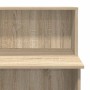 Mostrador de recepción roble sonoma 100x50x103,5 cm de , Escritorios - Ref: Foro24-859026, Precio: 133,54 €, Descuento: %