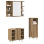 Juego de muebles baño 3 piezas madera ingeniería roble artisan de , Muebles de baño - Ref: Foro24-3328568, Precio: 194,02 €, ...