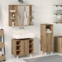 Juego de muebles baño 3 piezas madera ingeniería roble artisan de , Muebles de baño - Ref: Foro24-3328568, Precio: 194,02 €, ...