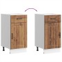 Mueble bajo de cocina Lucca madera vieja de , Armarios de cocina - Ref: Foro24-853715, Precio: 77,66 €, Descuento: %