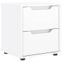 Mesilla de noche VISNES blanca 45x40x50 cm madera de ingeniería de , Mesitas de noche - Ref: Foro24-4108280, Precio: 75,33 €,...