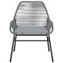 Juego comedor jardín 5 pzas cojines ratán sintético vidrio gris de , Conjuntos de jardín - Ref: Foro24-3334479, Precio: 334,7...