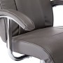 Sillón de TV de cuero sintético gris en Sillones | Comprar online en Foru.es