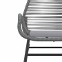 Juego comedor jardín 5 pzas cojines ratán sintético vidrio gris de , Conjuntos de jardín - Ref: Foro24-3334577, Precio: 323,8...