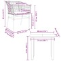 Juego de comedor jardín 3 piezas cojines ratán sintético marrón de , Conjuntos de jardín - Ref: Foro24-3334604, Precio: 181,2...