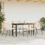 Juego de comedor jardín 5 piezas cojines ratán sintético marrón de , Conjuntos de jardín - Ref: Foro24-3334606, Precio: 295,6...