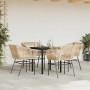 Juego de comedor jardín 5 piezas cojines ratán sintético marrón de , Conjuntos de jardín - Ref: Foro24-3334619, Precio: 357,5...