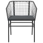 Juego de comedor jardín 5 piezas cojines ratán sintético negro de , Conjuntos de jardín - Ref: Foro24-3334502, Precio: 311,91...
