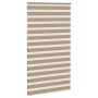 Estor cebra marrón arena tejido ancho 130,9 cm poliéster de , Persianas y estores - Ref: Foro24-4014580, Precio: 37,05 €, Des...