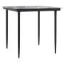 Set comedor de jardín 5 pzas cojines ratán sintético gris claro de , Conjuntos de jardín - Ref: Foro24-3211991, Precio: 503,2...