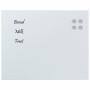 Pizarra magnética de pared vidrio templado blanco 50x40 cm de , Pizarras blancas - Ref: Foro24-4008631, Precio: 24,38 €, Desc...