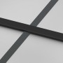Puerta corredera con juego herrajes negro 76x205 cm ESG vidrio de , Puertas - Ref: Foro24-3375803, Precio: 251,39 €, Descuent...