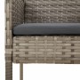 Set comedor jardín 9 pzas y cojines ratán sintético negro gris de , Conjuntos de jardín - Ref: Foro24-3185152, Precio: 580,90...