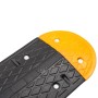 Badén de velocidad goma amarillo y negro 517x32,5x4 cm de , Señales de carretera y tráfico - Ref: Foro24-3157049, Precio: 307...