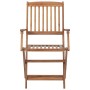 Sillas de jardín plegables 2 uds y cojines madera maciza acacia de , Sillas de jardín - Ref: Foro24-3064596, Precio: 157,14 €...