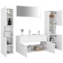 Juego de muebles de baño madera de ingeniería blanco de vidaXL, Muebles de baño - Ref: Foro24-3071063, Precio: 188,68 €, Desc...