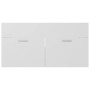 Juego de muebles de baño madera de ingeniería blanco de vidaXL, Muebles de baño - Ref: Foro24-3071063, Precio: 188,68 €, Desc...