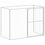 Caseta perros corral acero galvanizado gris claro 214x661x181cm de , Casetas para perros - Ref: Foro24-3189127, Precio: 600,9...