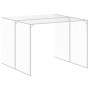 Caseta perros corral acero galvanizado gris claro 214x457x181cm de , Casetas para perros - Ref: Foro24-3189138, Precio: 532,6...