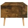 Mesa de centro madera ingeniería roble ahumado 100x49,5x43 cm de vidaXL, Mesas de centro - Ref: Foro24-326794, Precio: 78,26 ...