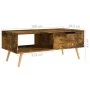 Mesa de centro madera ingeniería roble ahumado 100x49,5x43 cm de vidaXL, Mesas de centro - Ref: Foro24-326794, Precio: 78,26 ...