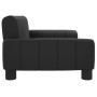 Sofá para niños de cuero sintético negro 70x45x30 cm de , Mobiliario para bebés y niños pequeños - Ref: Foro24-3196274, Preci...