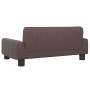 Sofá para niños de cuero sintético marrón 70x45x30 cm de , Mobiliario para bebés y niños pequeños - Ref: Foro24-3196276, Prec...