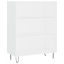 Aparador alto madera de ingeniería blanco 69,5x32,5x180 cm de , Aparadores - Ref: Foro24-3189565, Precio: 112,65 €, Descuento: %